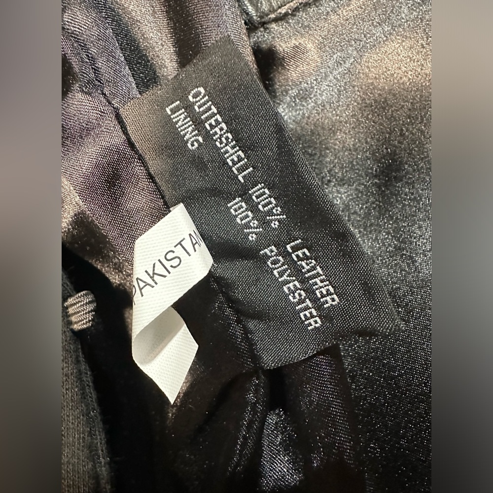 NWOT Whet Blu April Hoodie & Leather Jacket Size XL - Picture 6 of 8